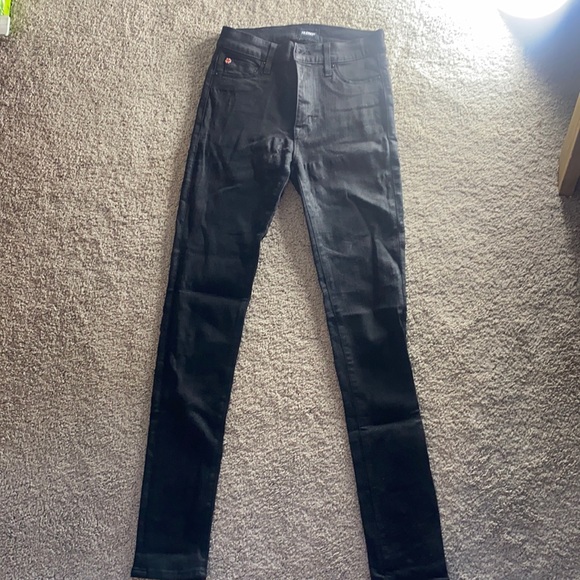 Hudson Nico Coated Skinny Jeans 25 - Picture 1 of 3